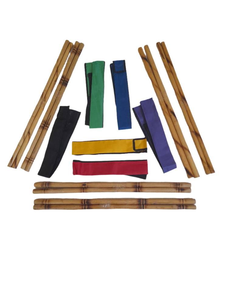 Rattan Sticks and Bags