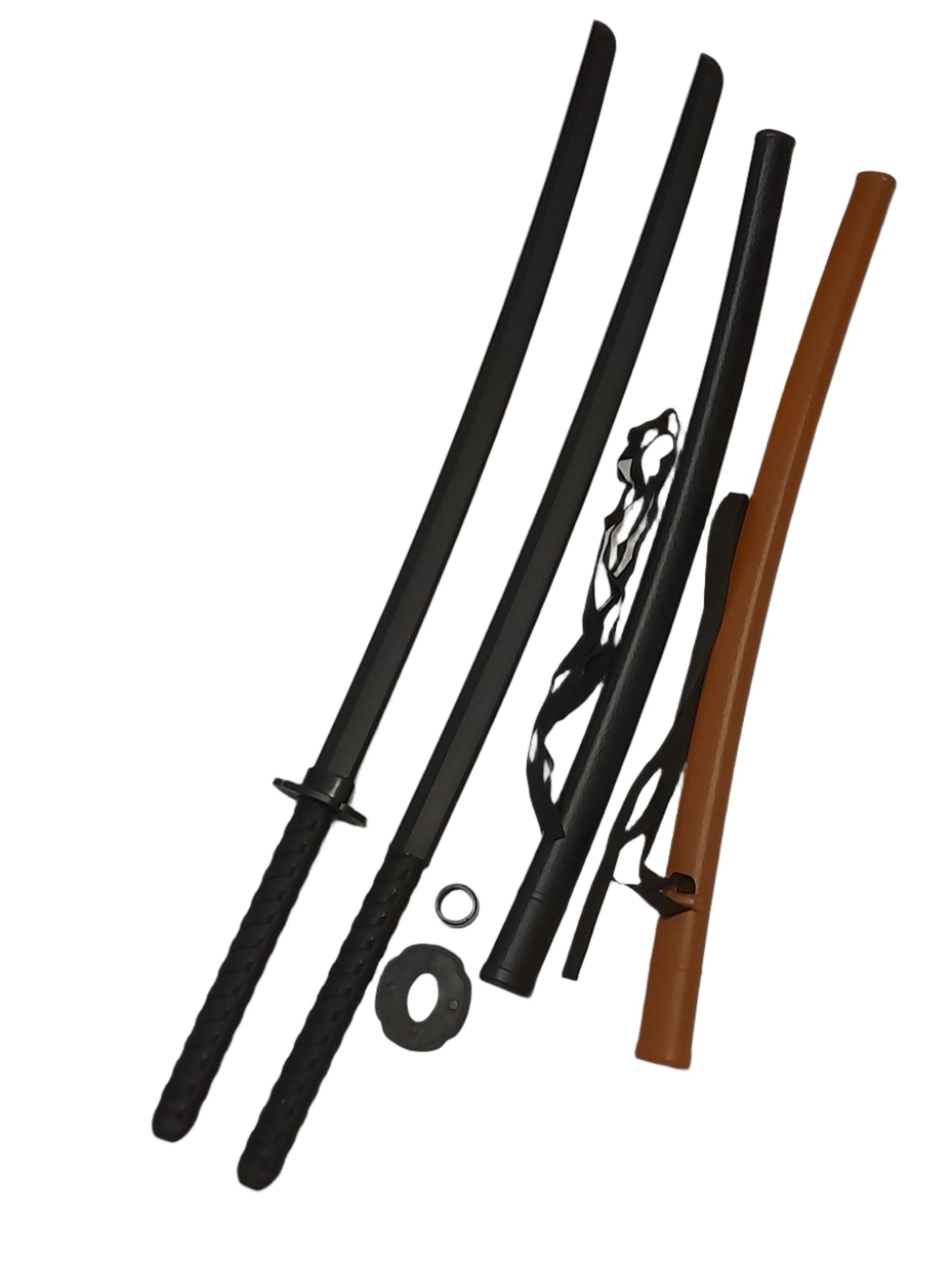 Polypropylene Training Katana Sword Bokken with Scabbard Saya for Martial Arts