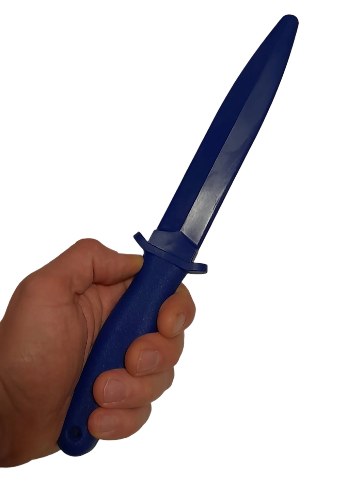 SET - Polypropylene Training Axe and Safe Dummy Knife for Martial Arts Blue PP