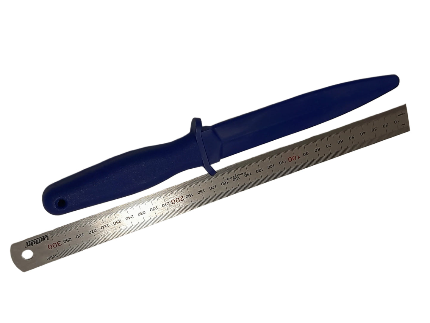 SET - Polypropylene Training Axe and Safe Dummy Knife for Martial Arts Blue PP