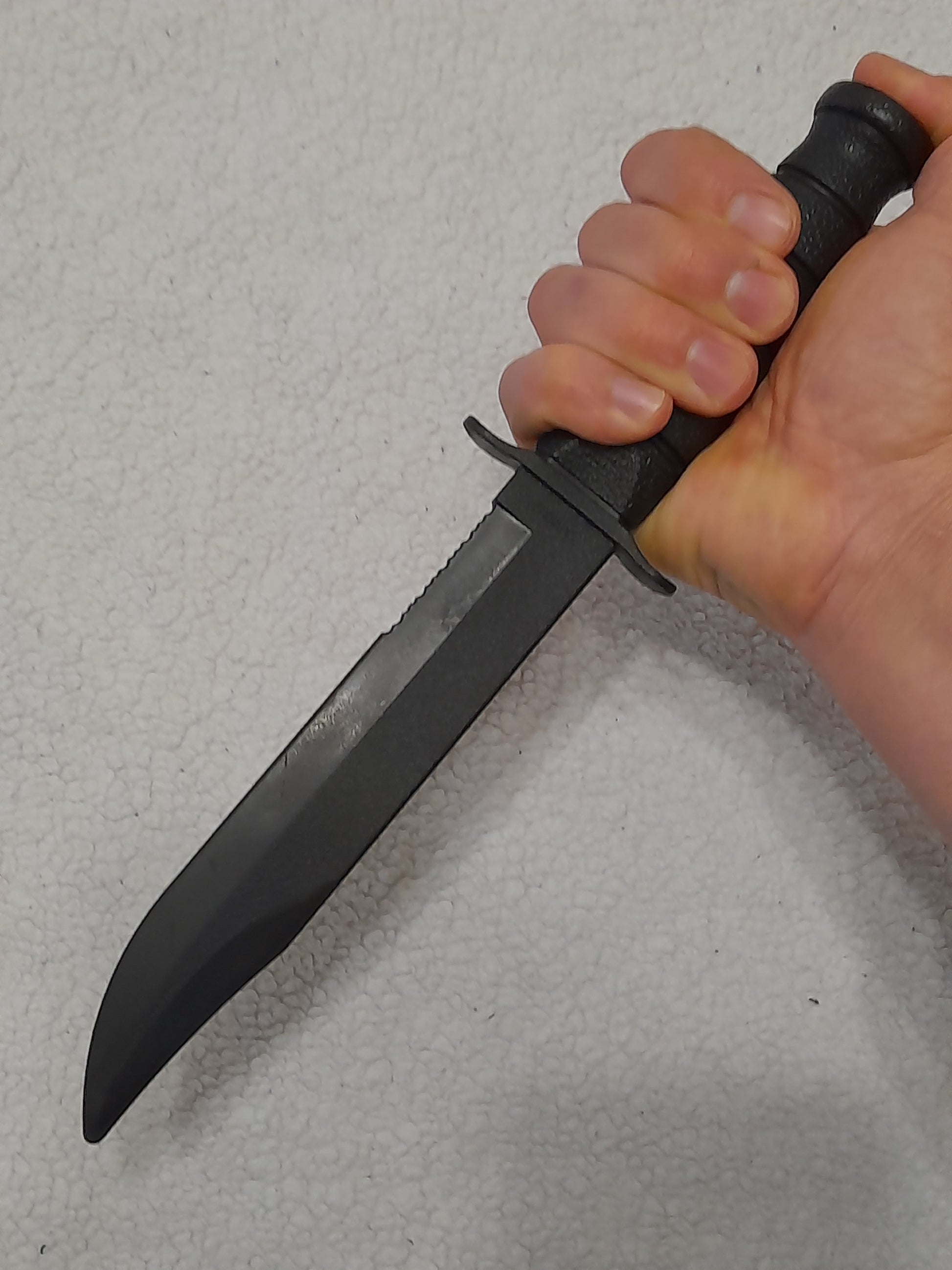 Plastic Training Army Knife Polypropylene Martial Arts Sparring 
Durable
Military knife seld defence martial arts krav maga training sport