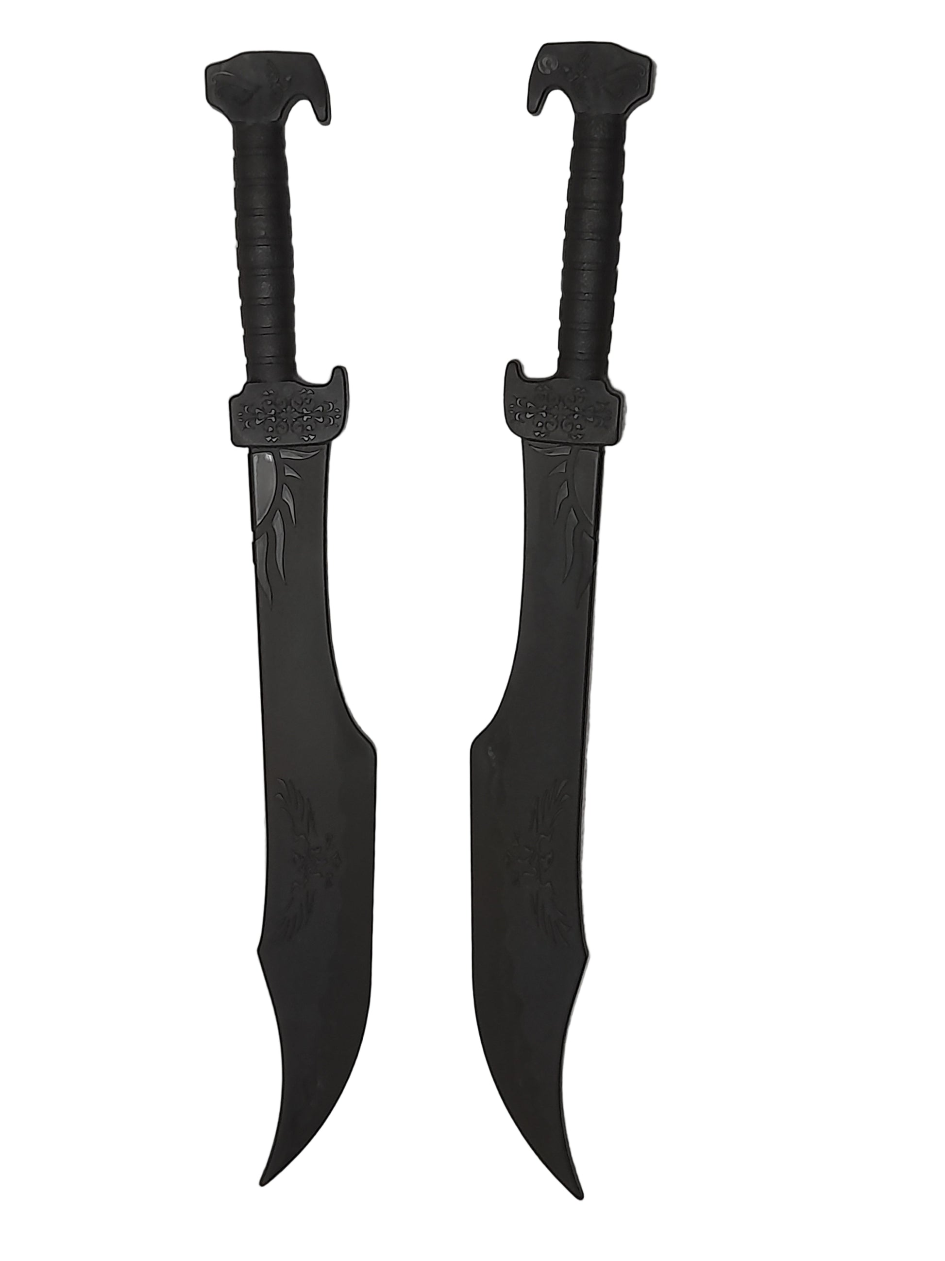A Paif of Spartan Sword Polypropylene Training Martial Arts Sparring Practice Durable
